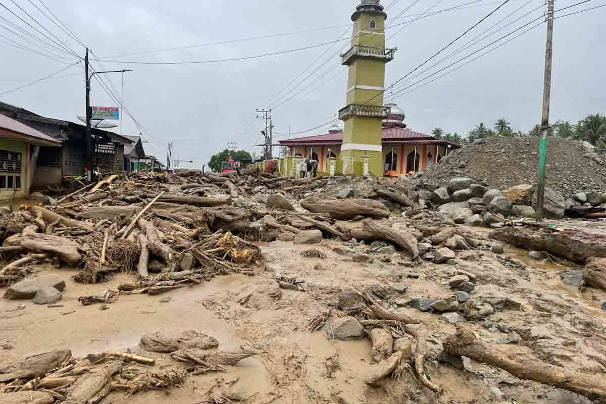 Sebanyak 2.500 warga terdampak banjir bandang di Aceh Selatan