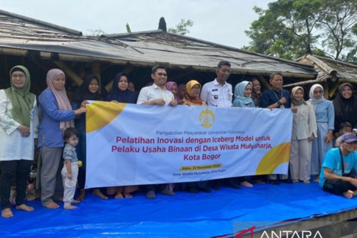 FIA UI berikan pelatihan inovasi UMKM di Kampung Tematik Mulyaharja Bogor