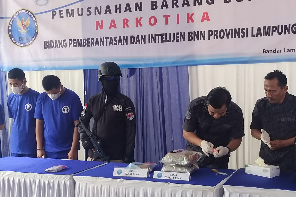 BNN sebut 304 desa di Lampung aman dari narkotika
