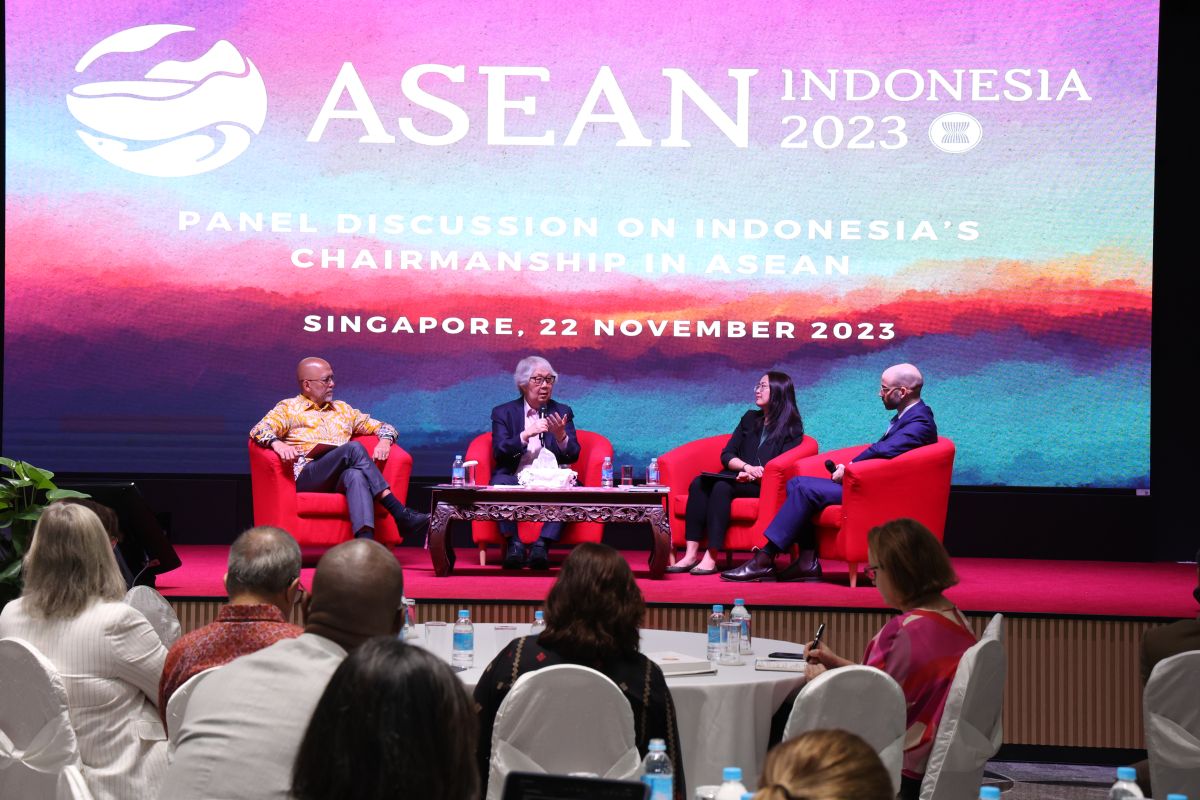 KBRI Singapura gelar diskusi relevansi ASEAN dan ketangguhan regional