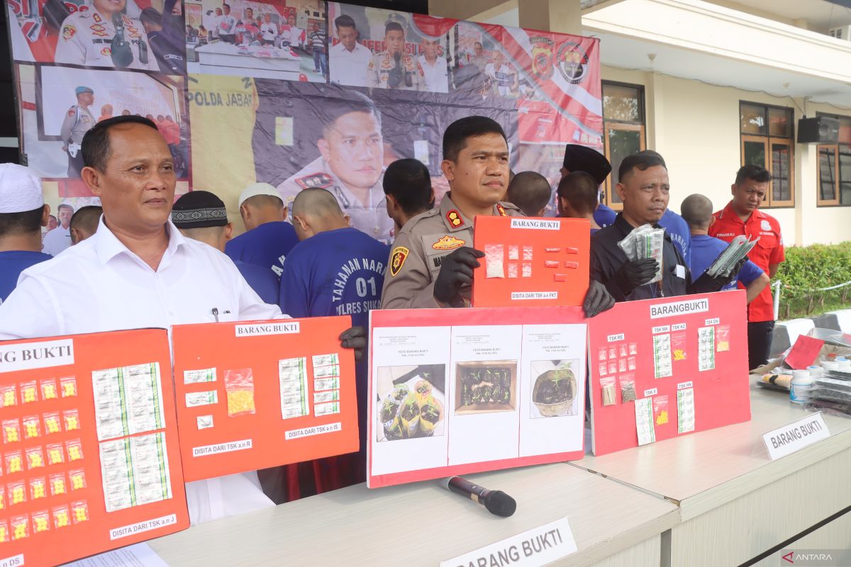 Peredaran obat keras terbatas dominasi pengungkapan kasus narkoba di Sukabumi