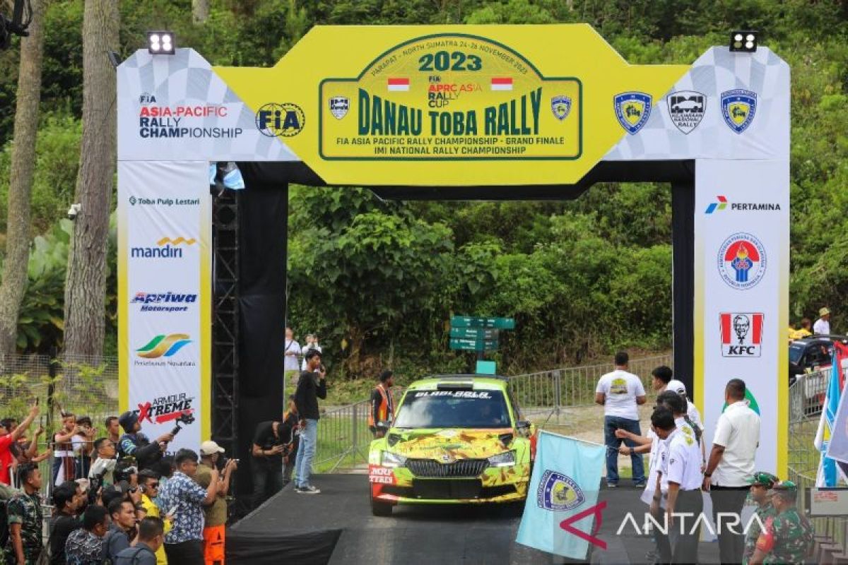 Sebanyak 67 pereli bersaing di Pasific Rally Championship 2023