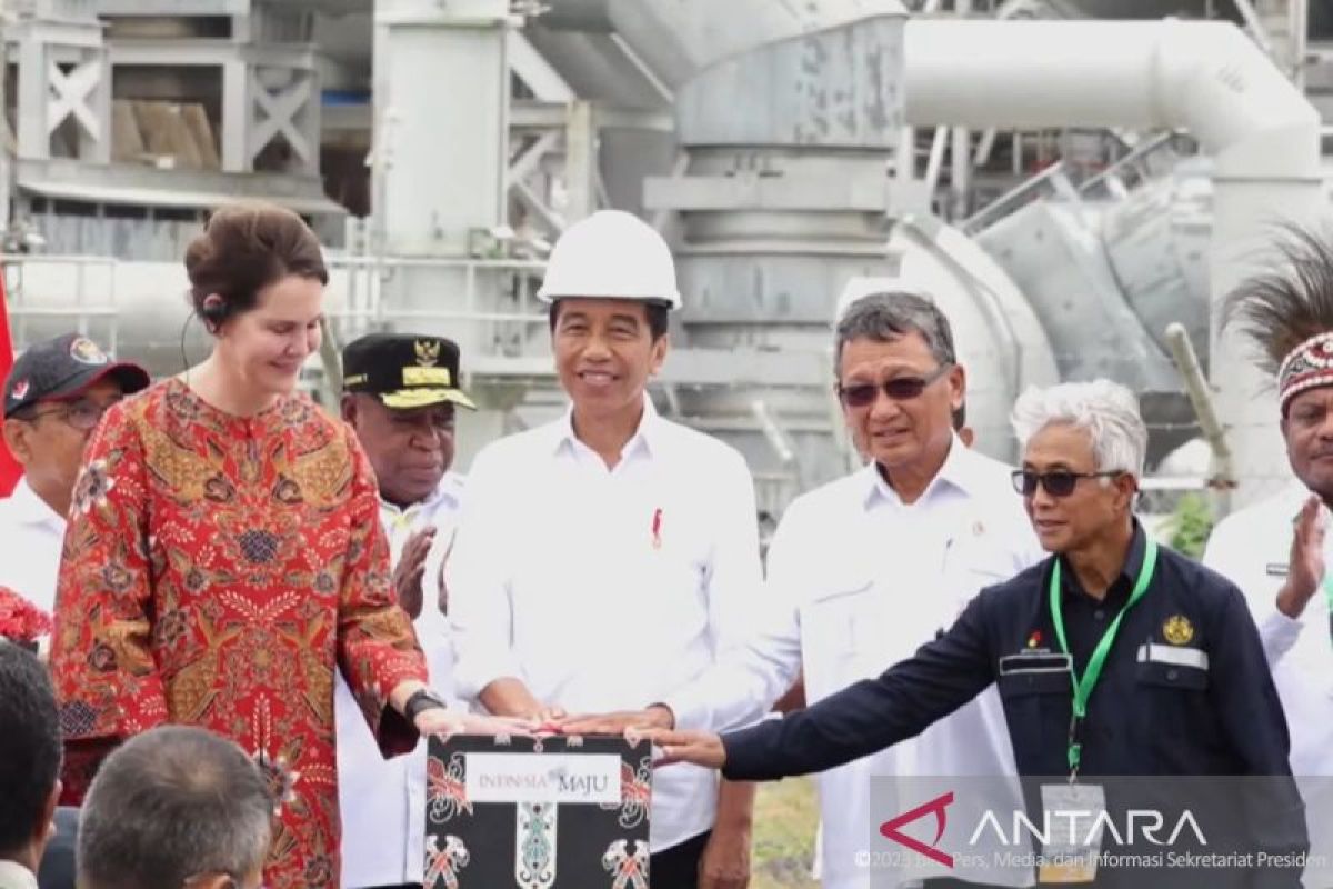 Presiden Jokowi resmikan Proyek Strategis Nasional Tangguh Train 3