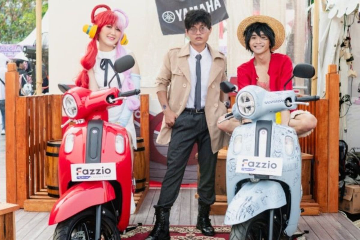 Angkat Tema Anime, Skutik Classy Yamaha Jadi Daya Tarik di Event Jak-Japan Matsuri 2023