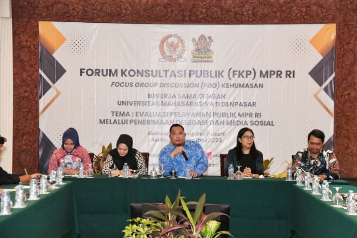 MPR serap aspirasi masyarakat lewat forum konsultasi publik