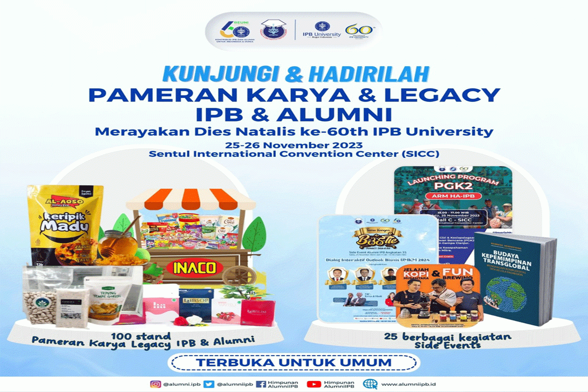 Pameran Karya dan Legacy IPB dan Alumni