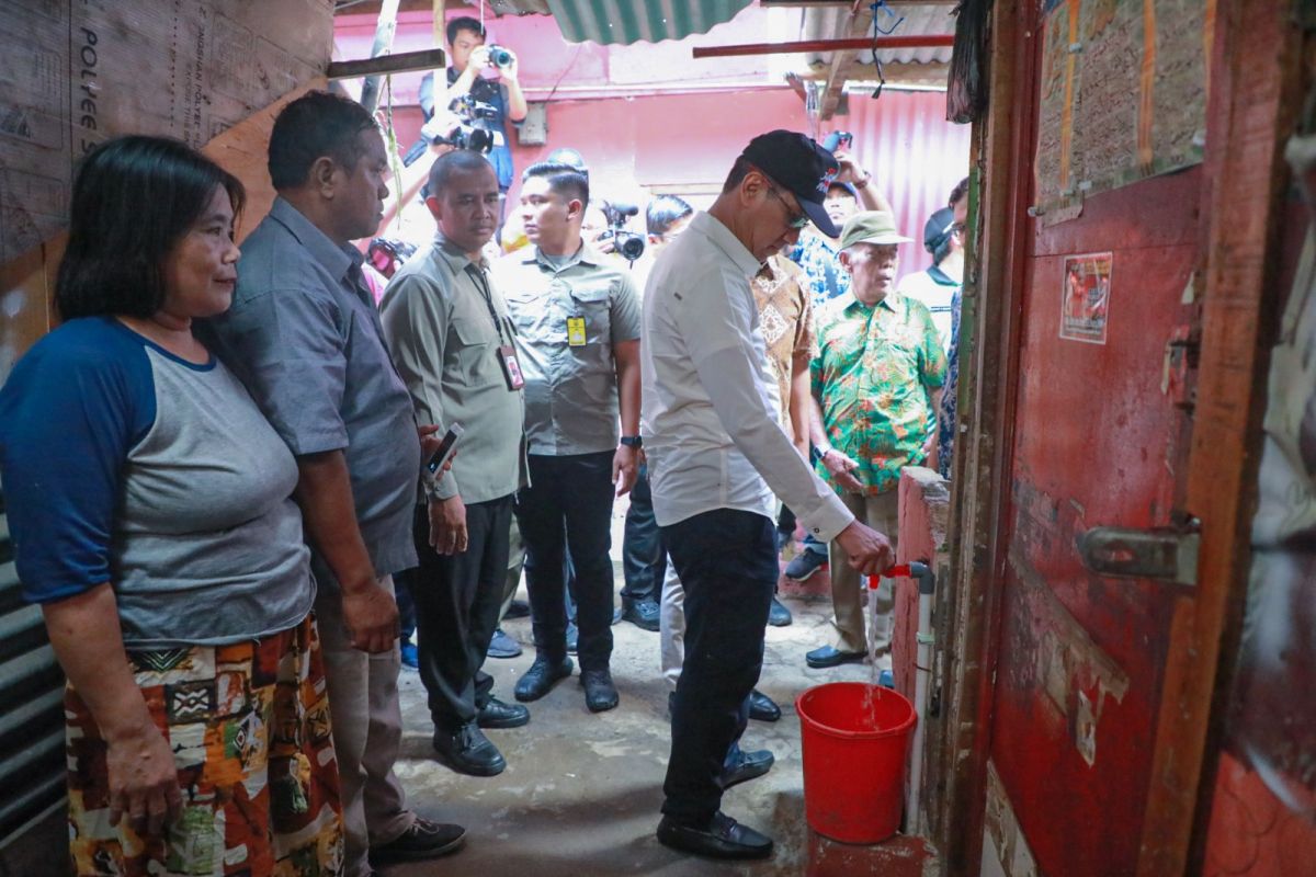 DKI sebut akses air bersih ke Kebon Kosong akan terus bertambah