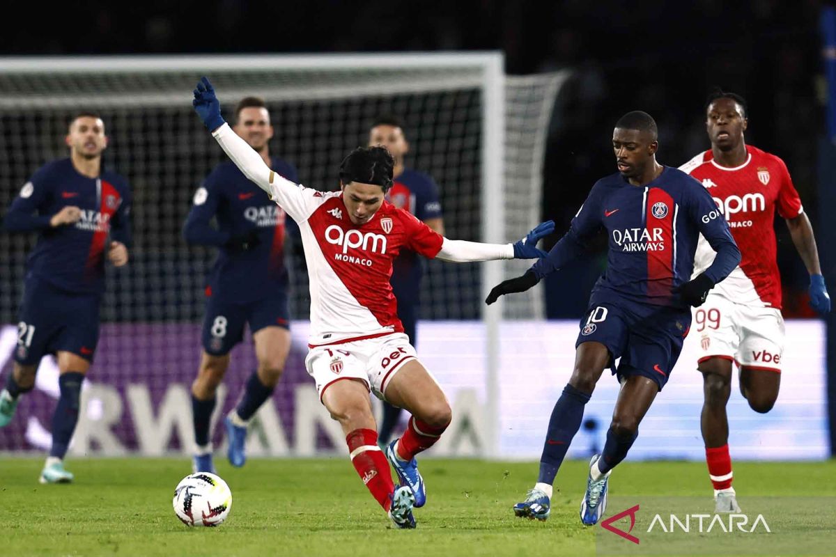 PSG kalahkan Monaco 4-2 untuk tetap kokoh di puncak klasemen