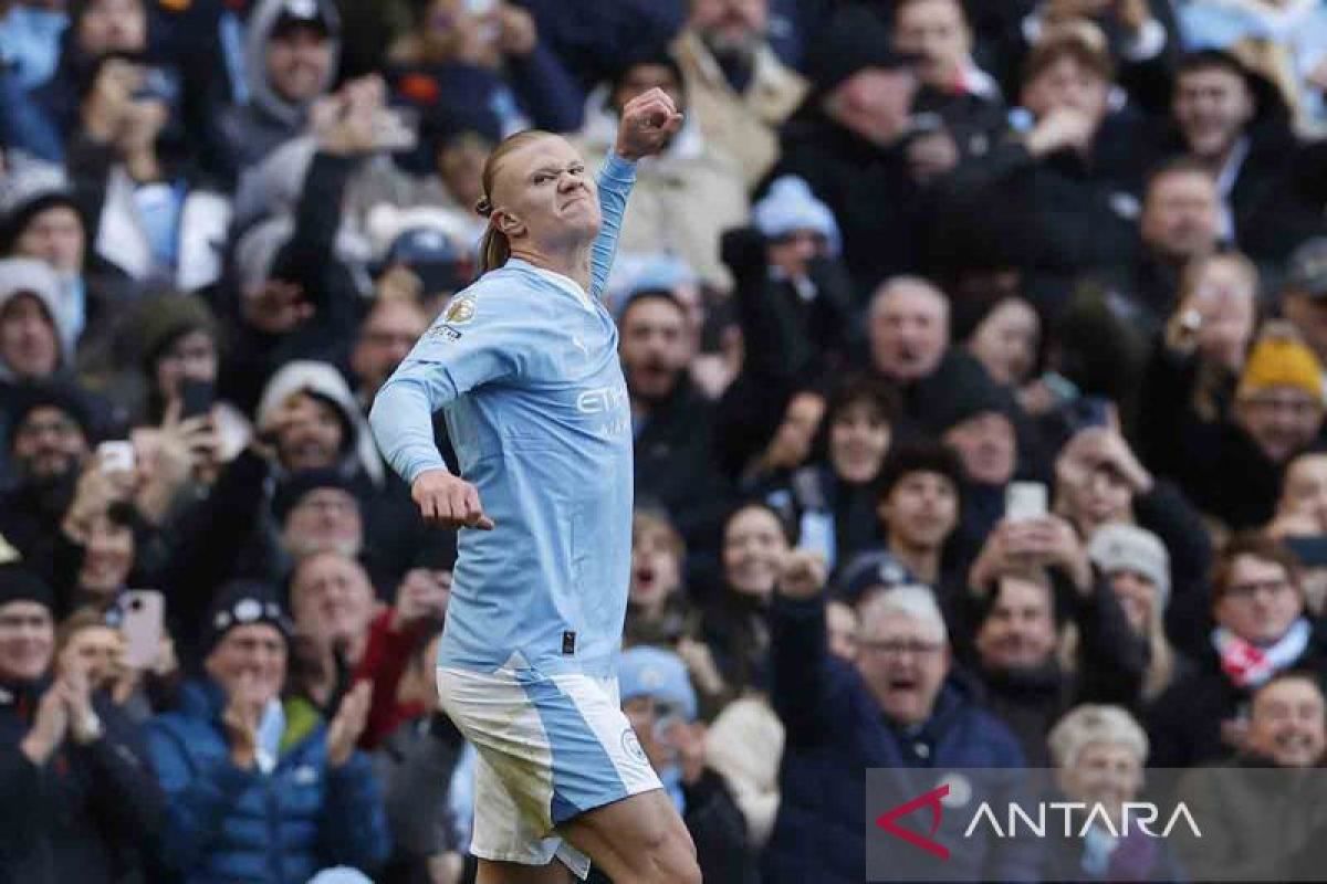 Pep: Haaland akan kembali merumput lawan Burnley di Etihad