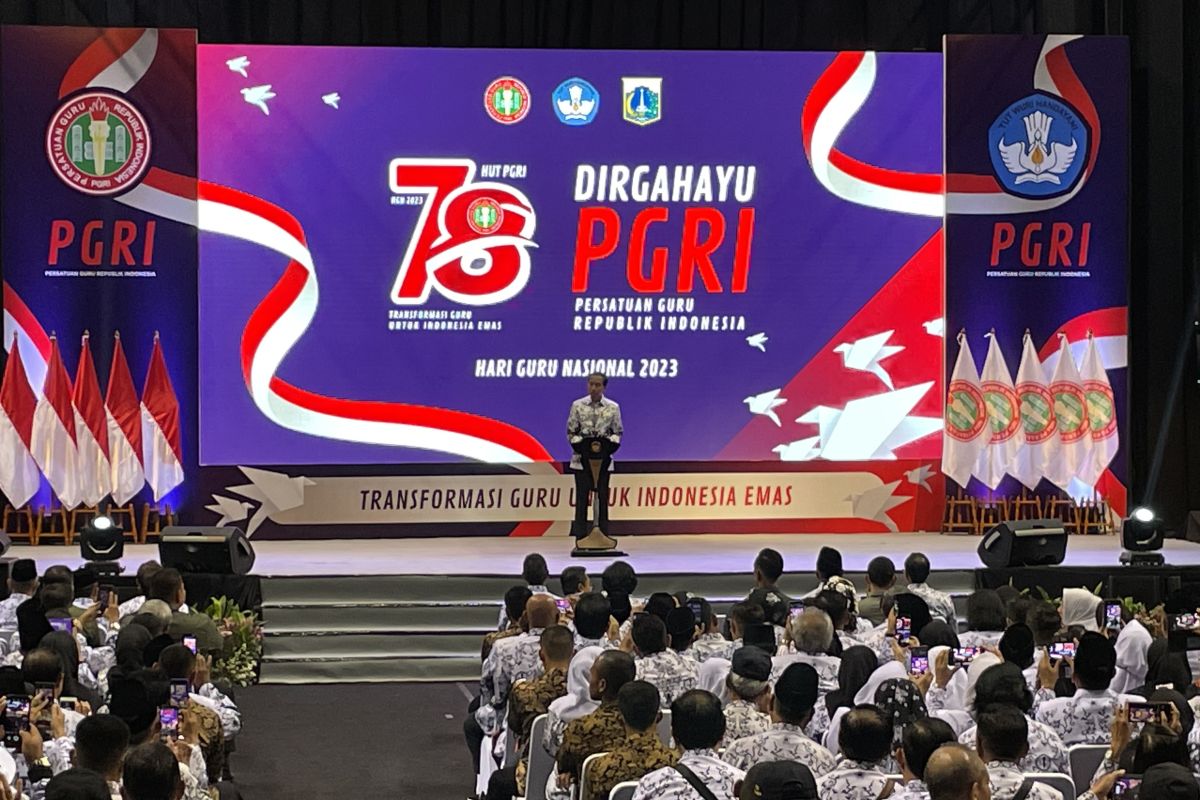 Jokowi minta manfaatkan bonus demograsi menuju Indonesia Emas 2045