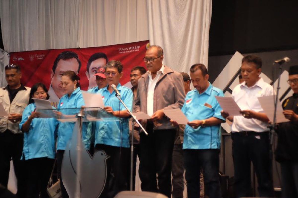ARPG dan Pendowo Jatim deklarasikan dukungan ke Prabowo-Gibran