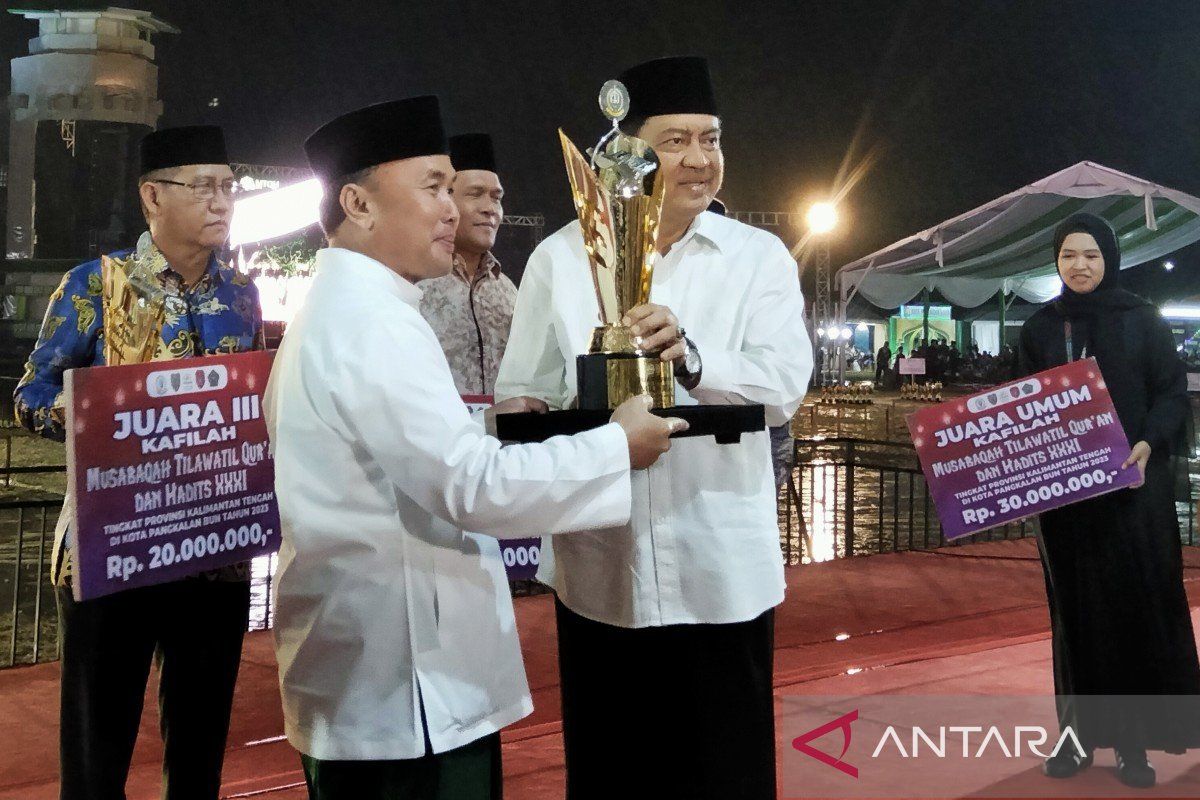 Gubernur resmi tutup gelaran MTQH, Kobar juara umum