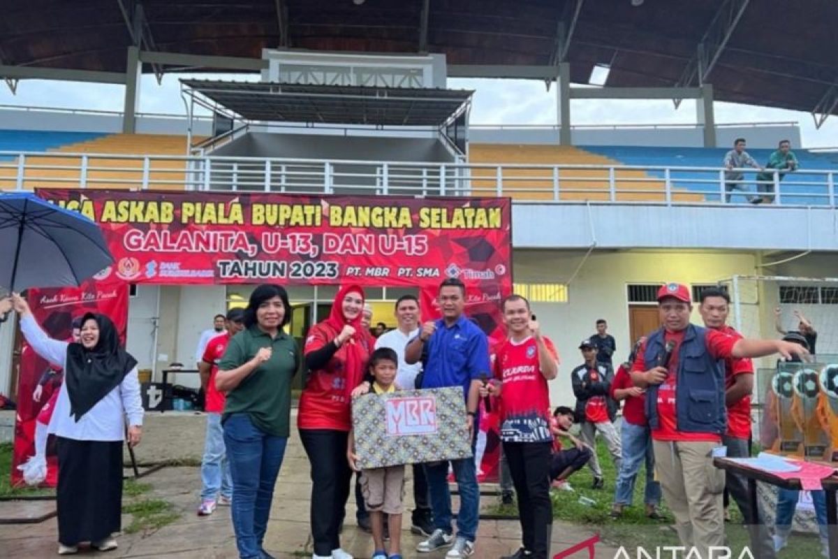 Wabup Bangka Selatan tutup Liga Askab Piala Bupati Bangka Selatan 2023