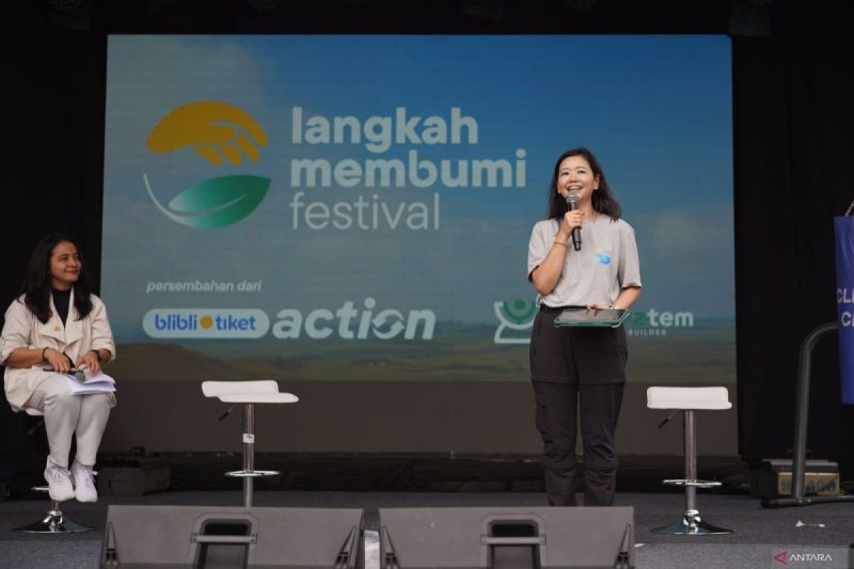 Langkah Membumi Festival 2023 di Jakarta gandeng 24 wirausaha peduli lingkungan