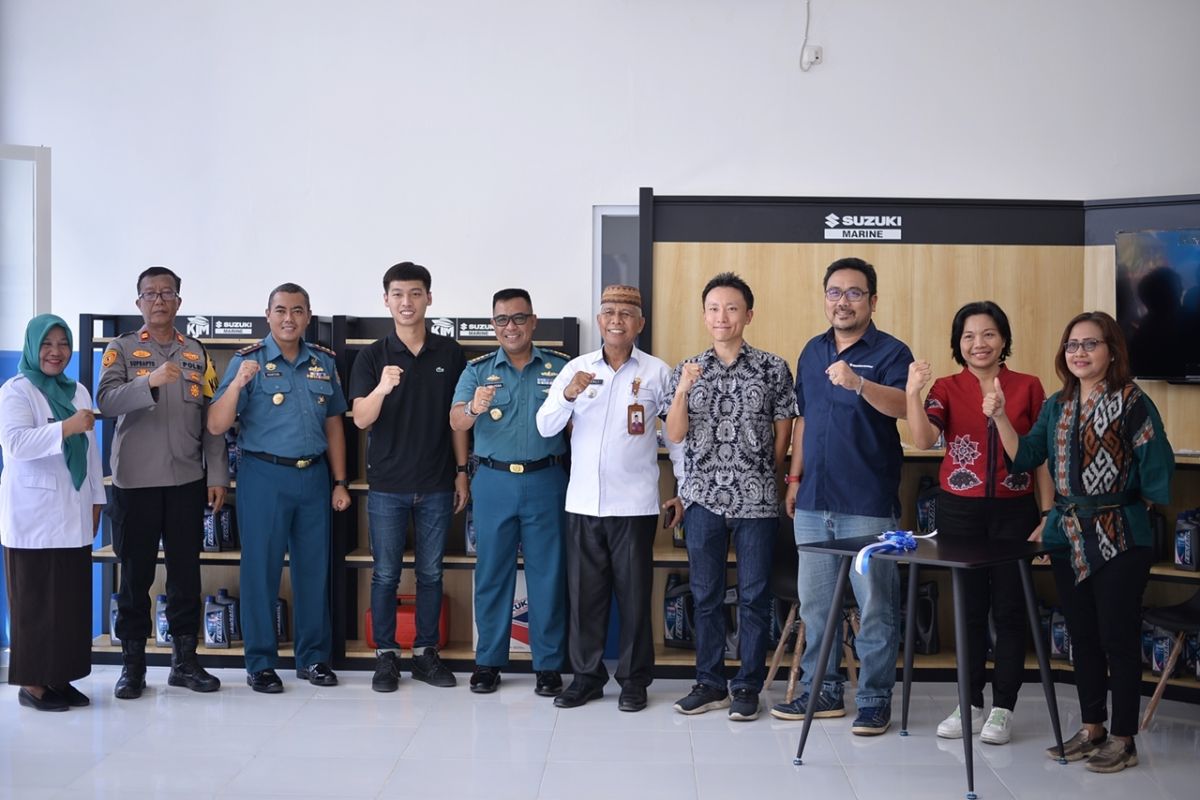 Dukung kebutuhan nelayan, Suzuki Marine resmikan diler baru Gorontalo