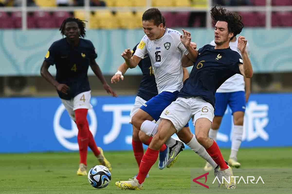 Ismail Bouneb bawa Prancis ke semifinal Piala Dunia U-17 lewat gol tunggalnya