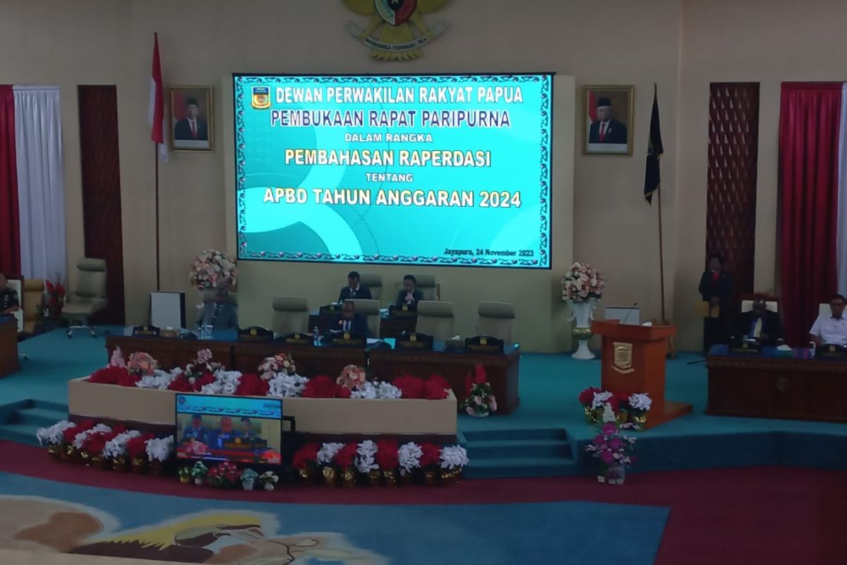 Pemprov Papua:  RAPBD 2024 turun sebesar Rp280 miliar