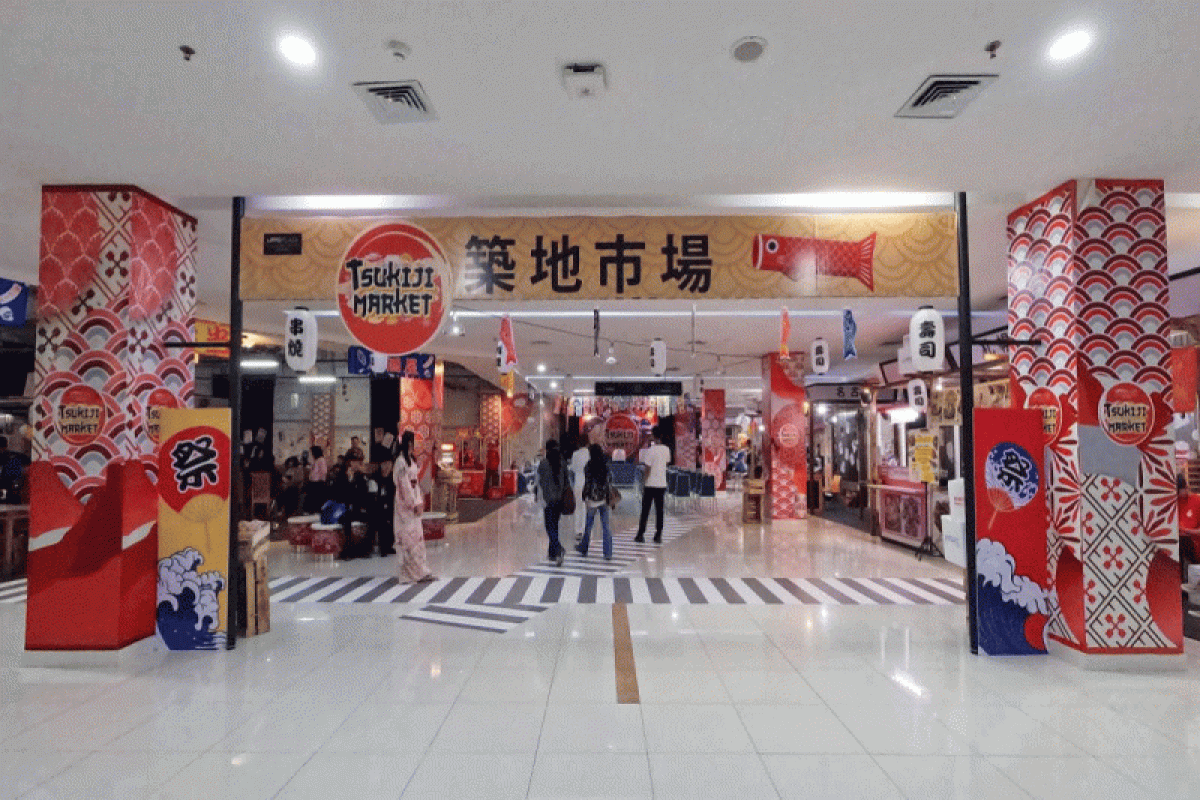 Tak perlu ke Jepang, Tsukiji Market hadir di Lippo Plaza Ekalokasari Bogor