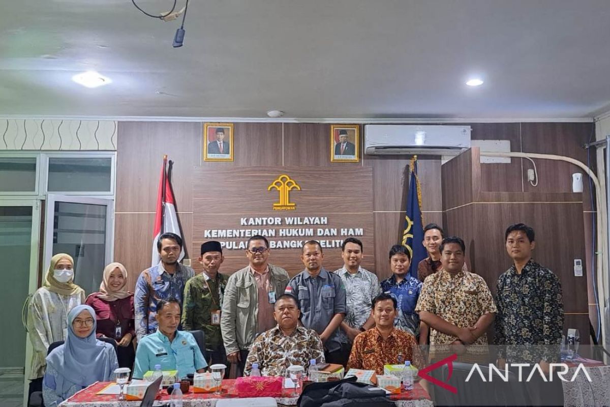 Bangka Tengah dan Kemenkumham harmonisasi Ranperda Kepemudaan