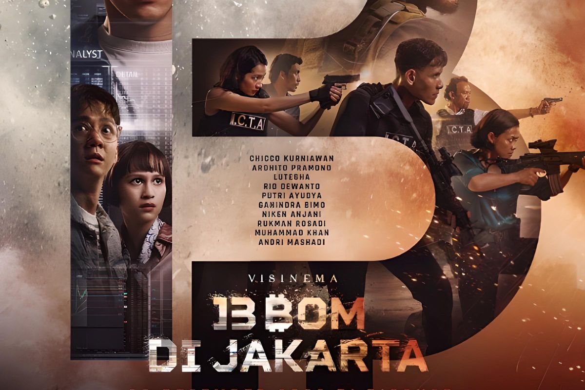 "13 Bom Di Jakarta", film sarat ledakan aksi teroris