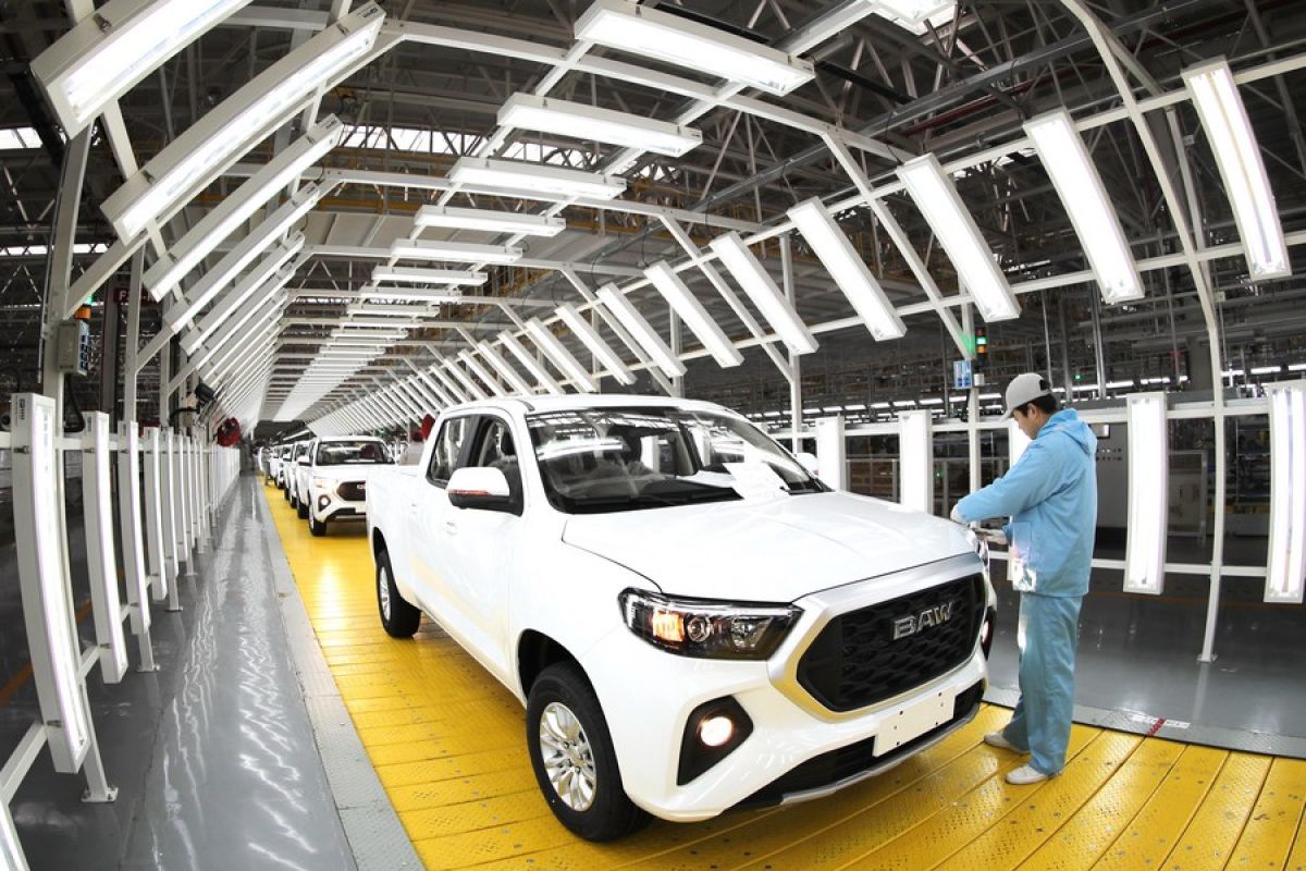 Industri manufaktur mobil China bukukan pertumbuhan stabil pada 2023