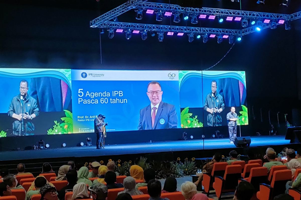IPB University sampaikan lima agenda pasca 60 tahun eksistensi sebagai PTN