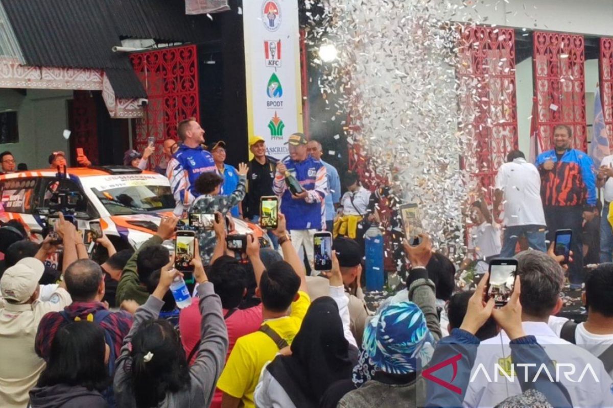 Pereli Indonesia Rifat Sungkar juara APRC Danau Toba 2023