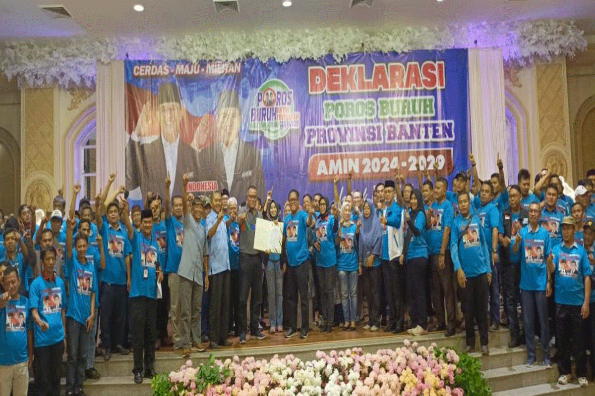 Mengharukan, semua pimpinan buruh di Banten siap menangkan AMIN 2024