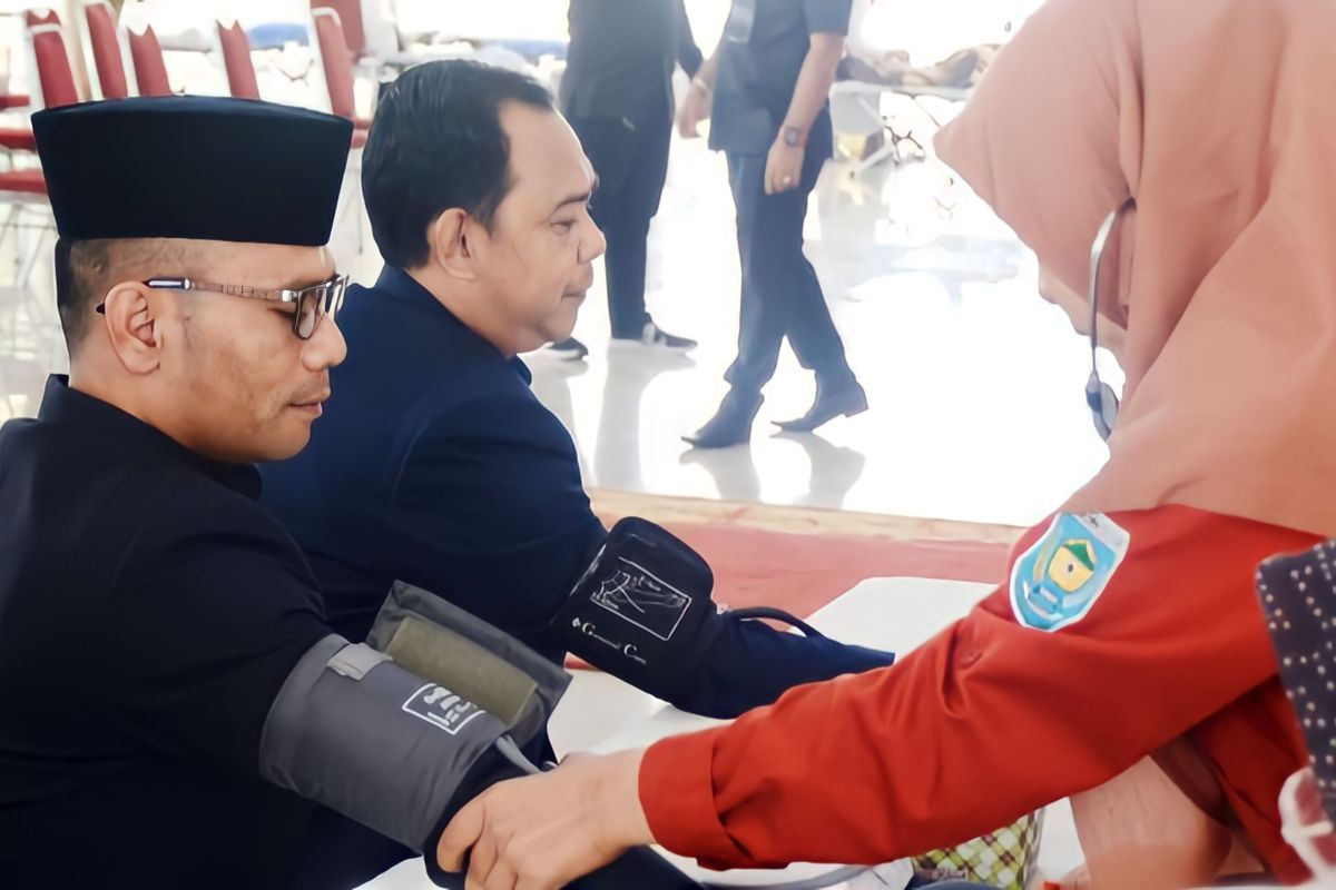 Pemkab OKU Selatan gelar donor darah massal  semarakkan HUT Korpri