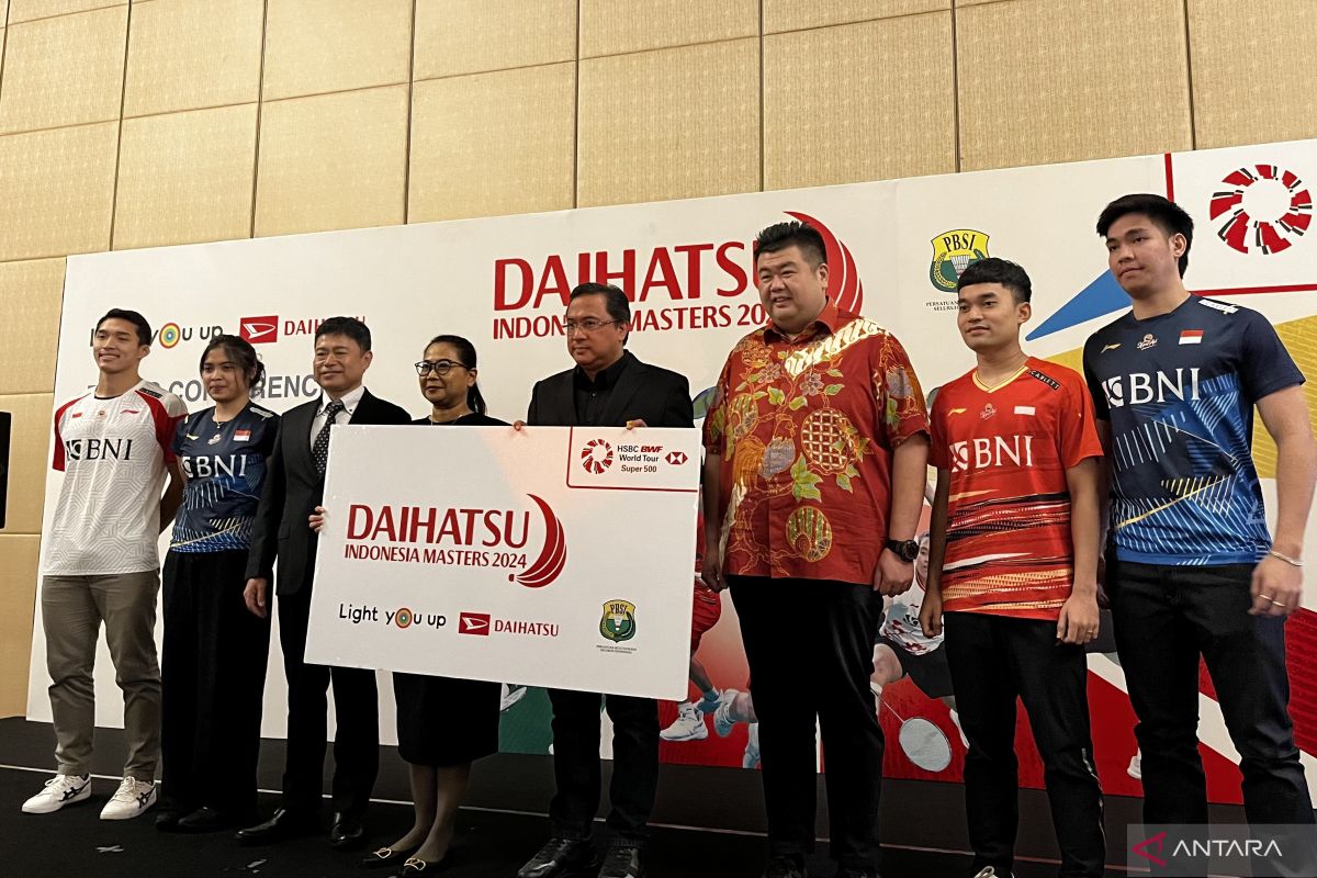 Indonesia Masters 2024 siap bergulir pada 23-28 Januari 2024 di Istora