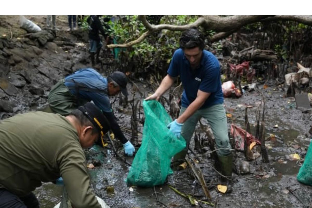 Pj Gubernur Bali akui tak mudah bersihkan sampah di Sungai Tahura
