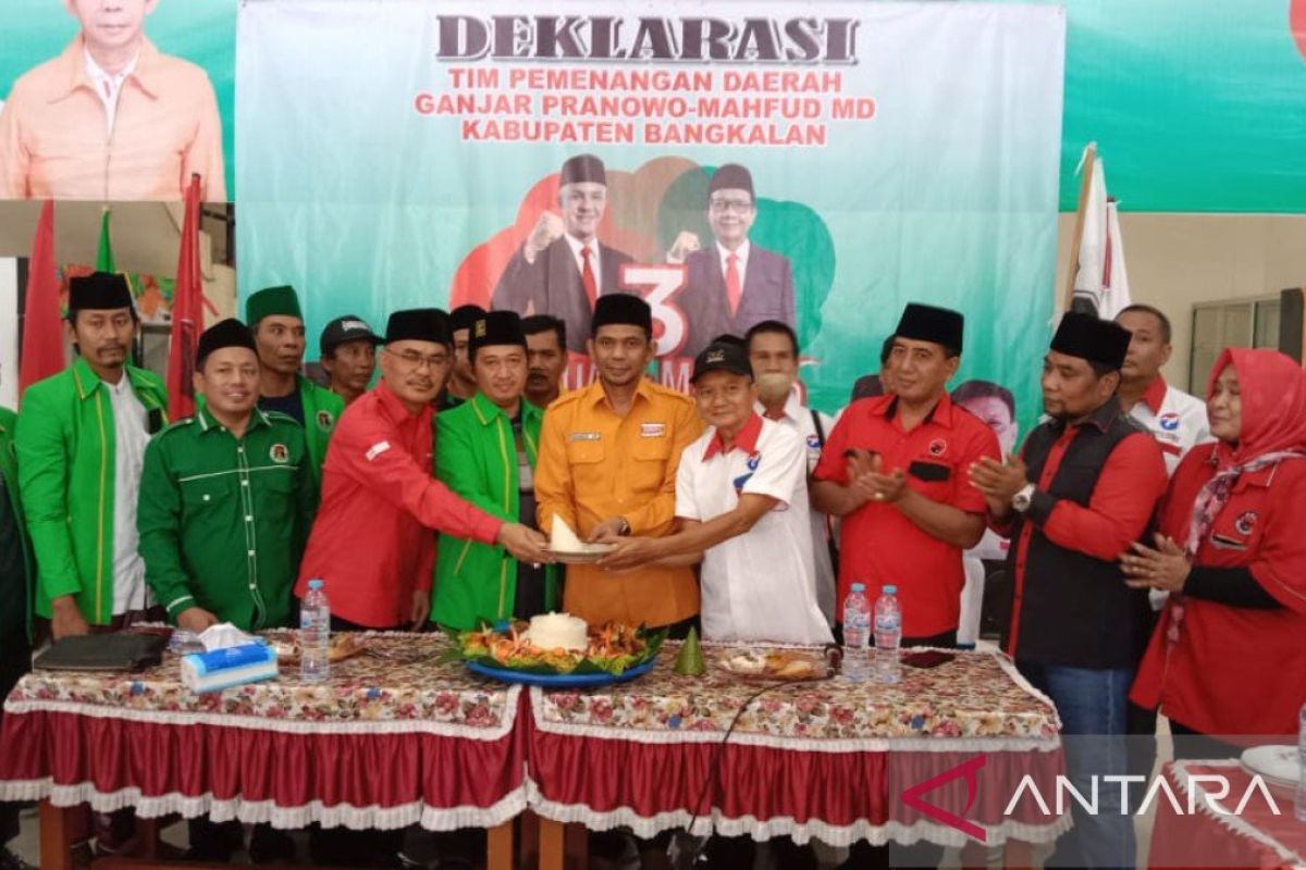 Tim Ganjar-Mahfud MD optimistis peroleh 60 persen suara di Bangkalan