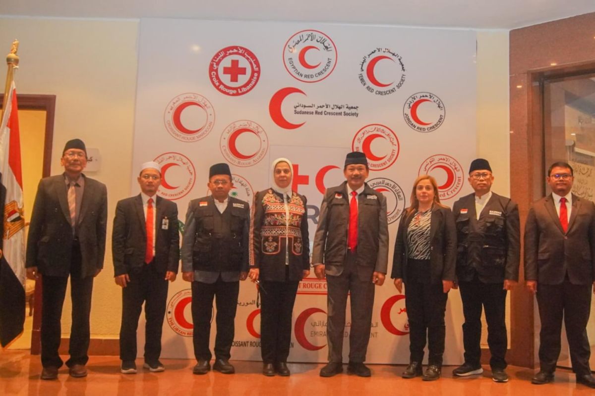 BAZNAS RI gandeng Egyptian Red Crescent untuk salurkan bantuan Palestina