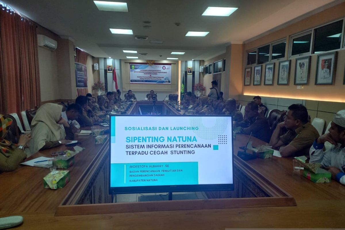 Pemkab Natuna ciptakan aplikasi pemantauan program stunting