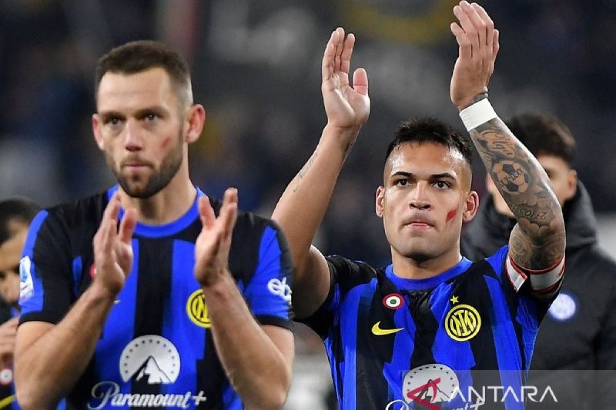 Liga Italia - Inter Milan kembali ke puncak klasemen usai tekuk Lazio 2-0