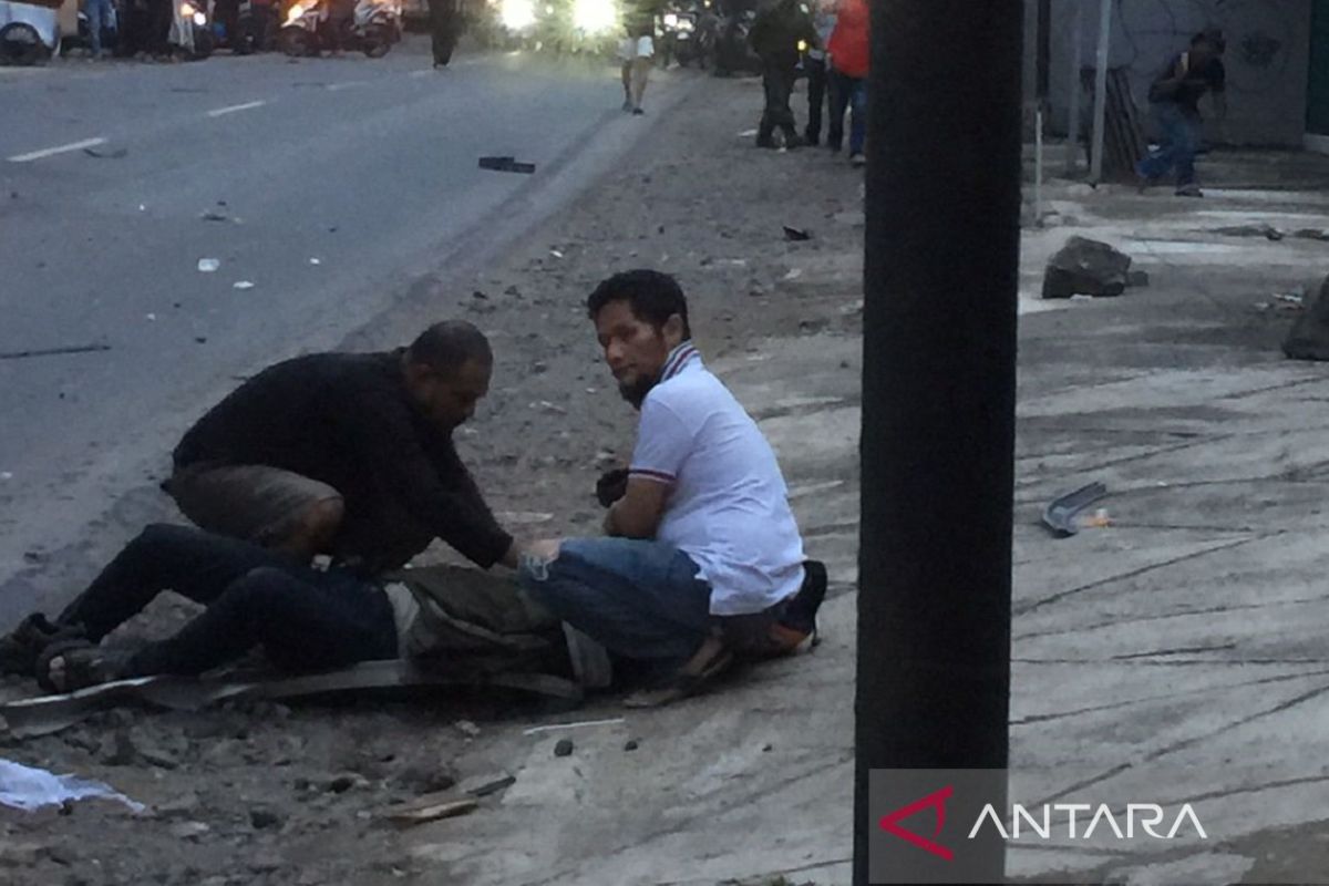 Tabung CNG meledak sebabkan sembilan orang terluka satu tewas di Sukabumi