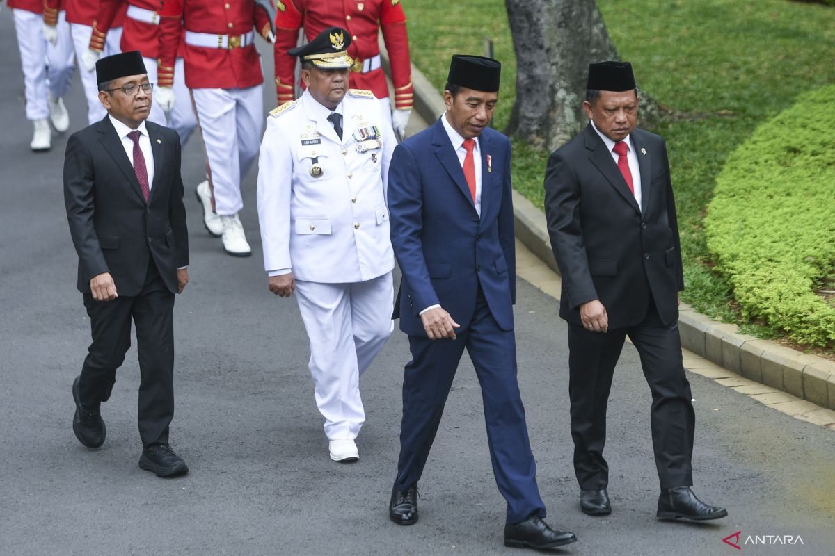 Presiden Jokowi tunjuk Tito Karnavian sebagai Plt Menko Polhukam gantikan Mahfud