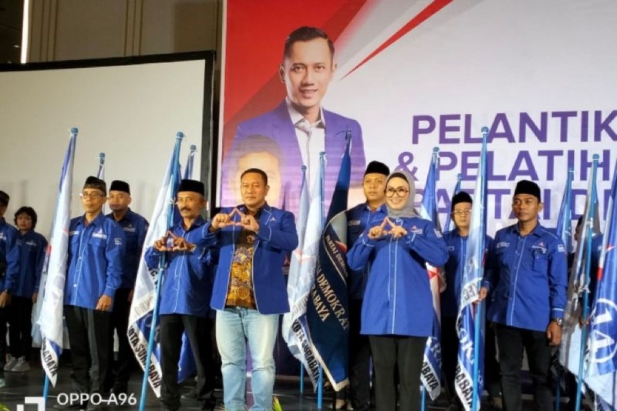 Demokrat Surabaya: Pengurus-kader wujudkan target Pemilu 2024