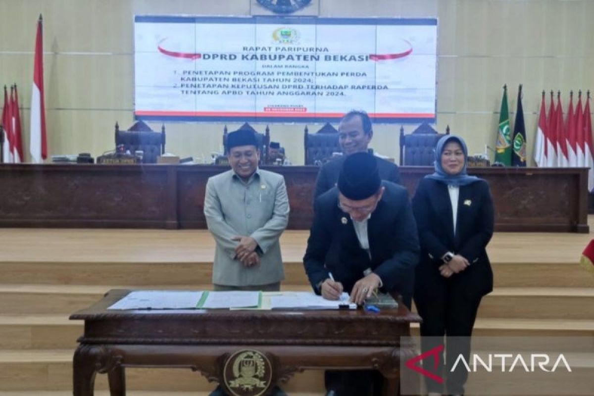 APBD Kabupaten Bekasi 2024 resmi disahkan senilai Rp7,37 triliun