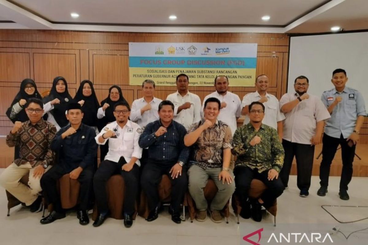 Akademisi susun rancangan Pergub tata kelola cadangan pangan di Aceh
