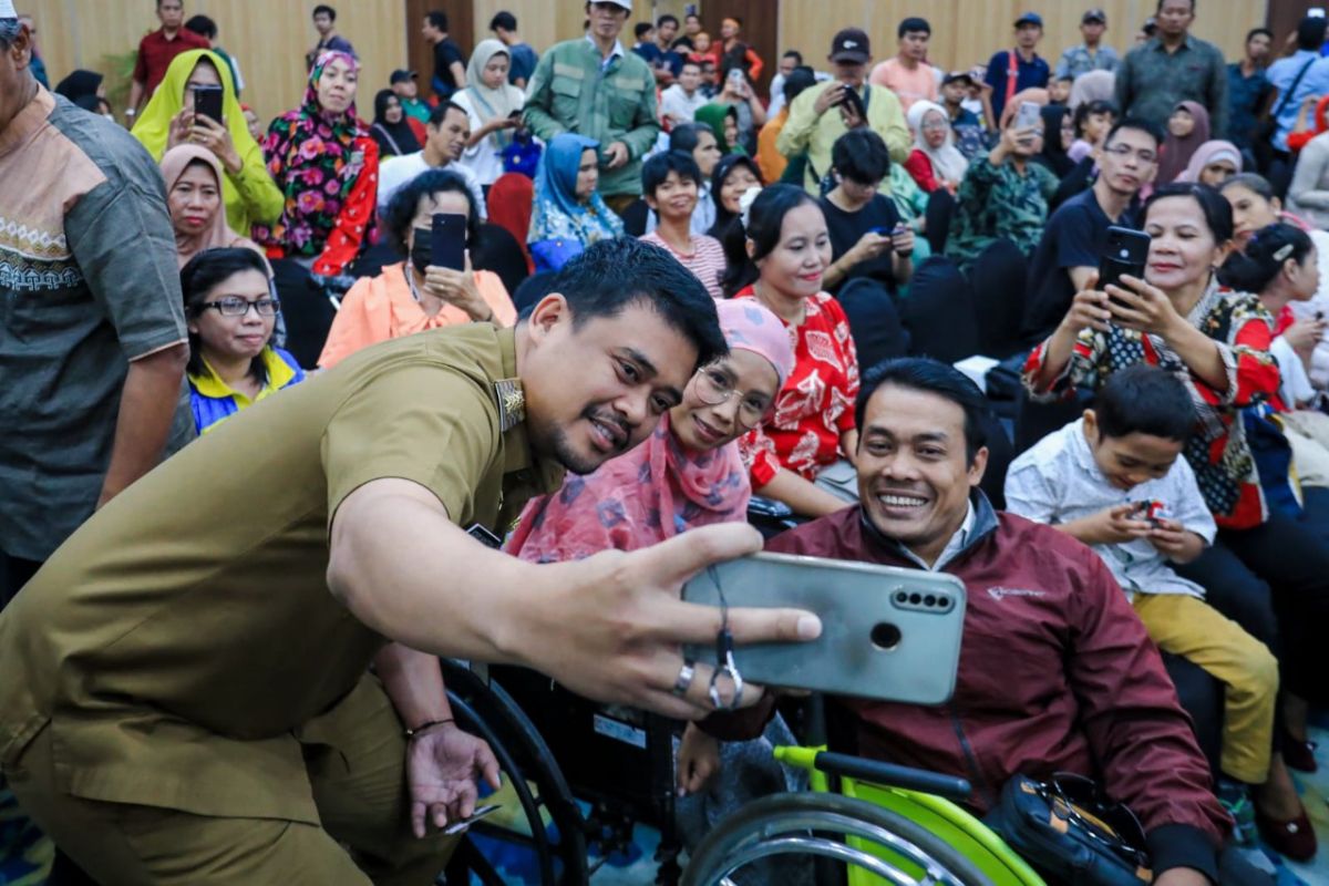 Wali Kota Medan latih penyandang disabilitas pada tahun 2024
