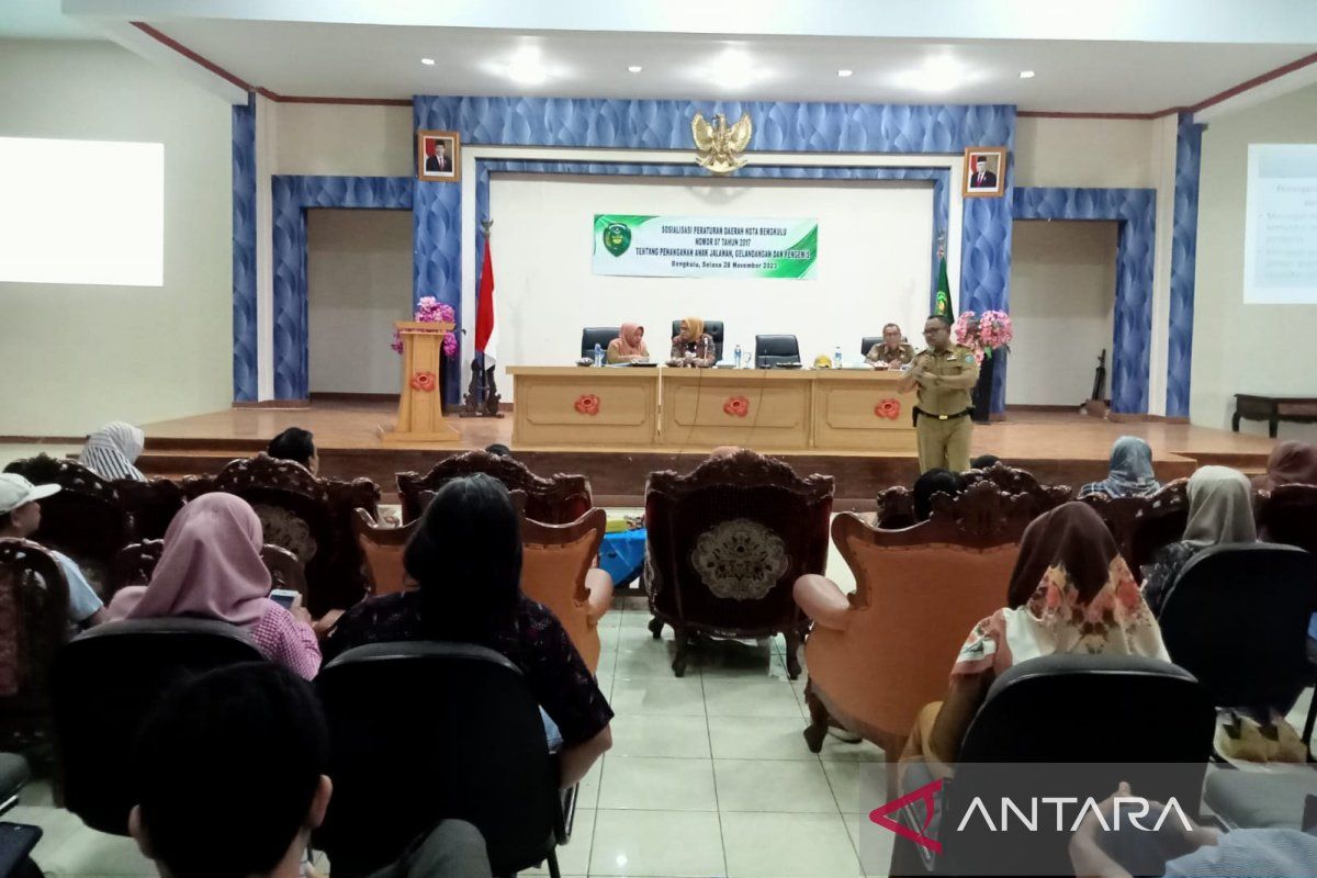 Pemkot Bengkulu sosialisasikan Perda terkait penanganan anak jalanan