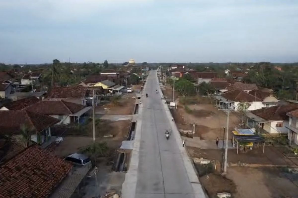 Progres pengerjaan Inpres Jalan Daerah di Lampung capai 76,61 persen
