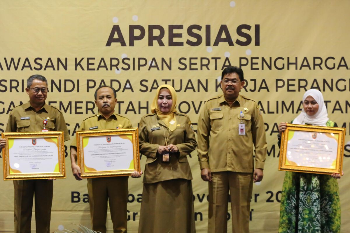 Banjarbaru raih penghargaan nilai tertinggi pengelolaan arsip se-Kalsel