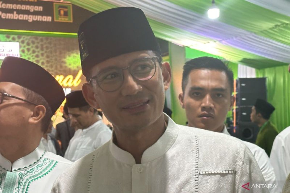 Sandiaga akan kampanye nonpaslon di Aceh dukung program Ganjar-Mahfud