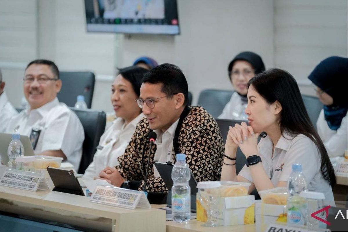 Menparekraf Sandiaga Uno sebut nilai devisa pariwisata capai 10,46 miliar dolar AS