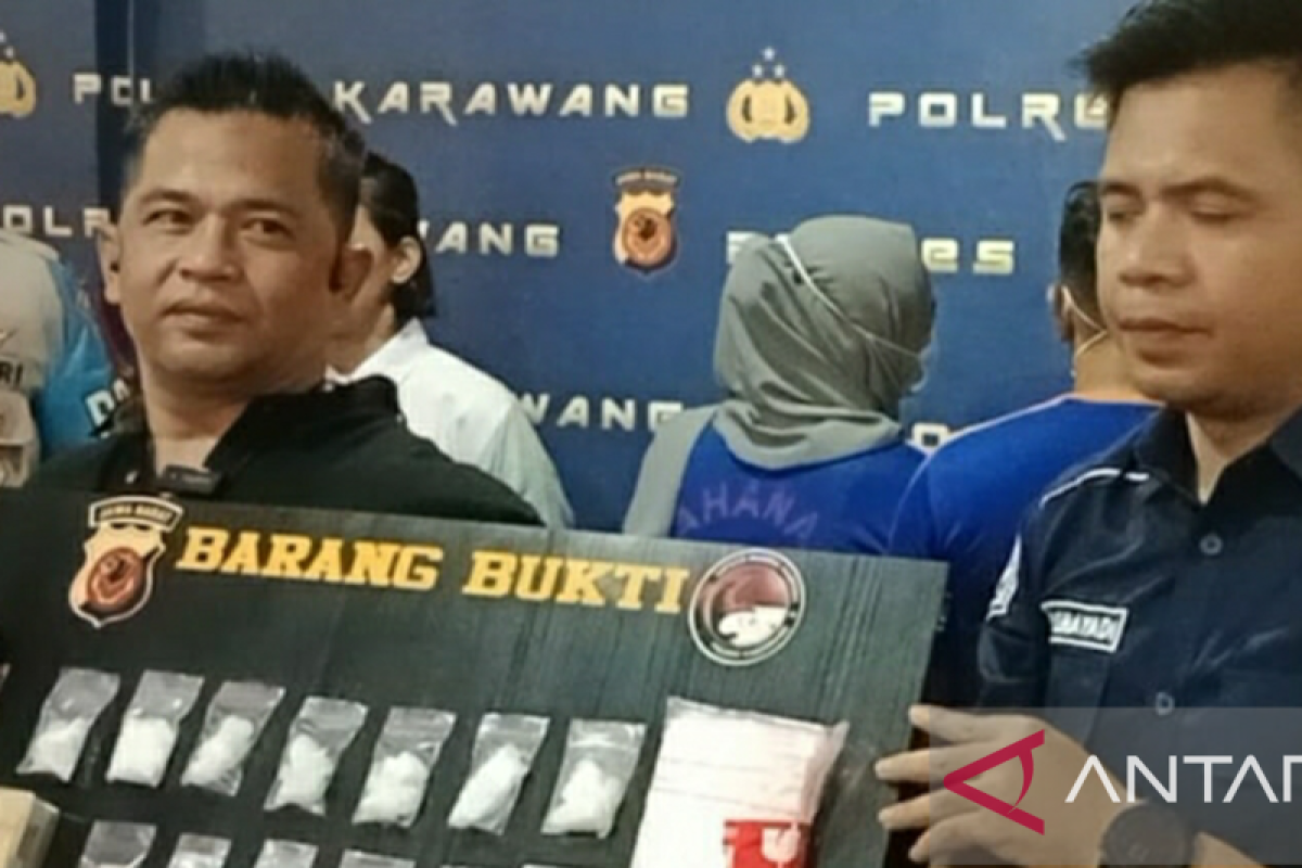 Polres Karawang tangkap seorang perempuan residivis narkoba