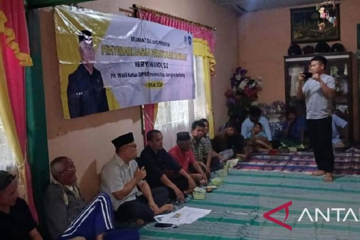 Heryawandi Sosialisasi Perda Kerusakan Lingkungan ke Warga Tanjung Niur