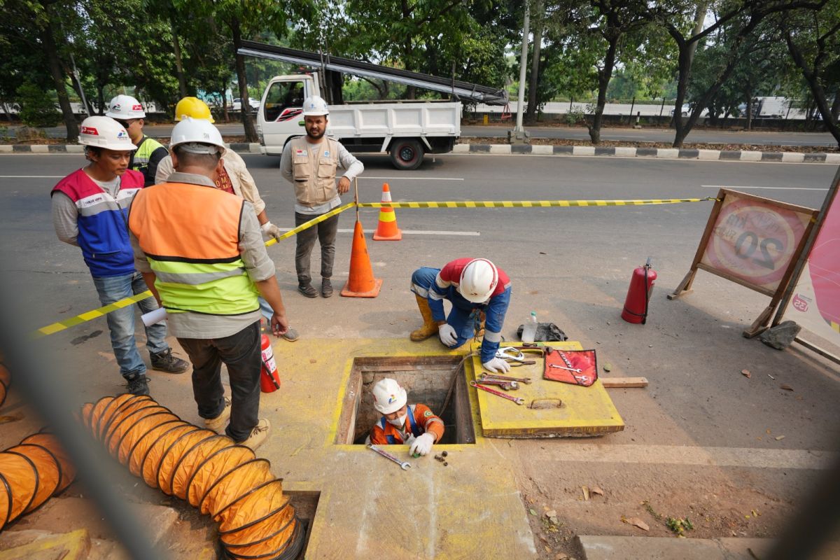 PGN mulai mengalirkan gas bagi 2.705 rumah tangga di DKI Jakarta