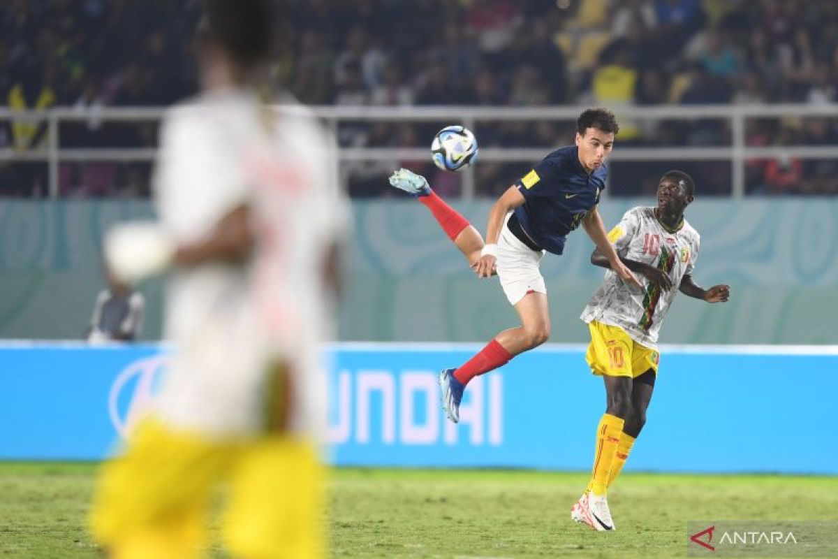 Prancis tembus final Piala Dunia U-17 setelah taklukkan 10 pemain Mali
